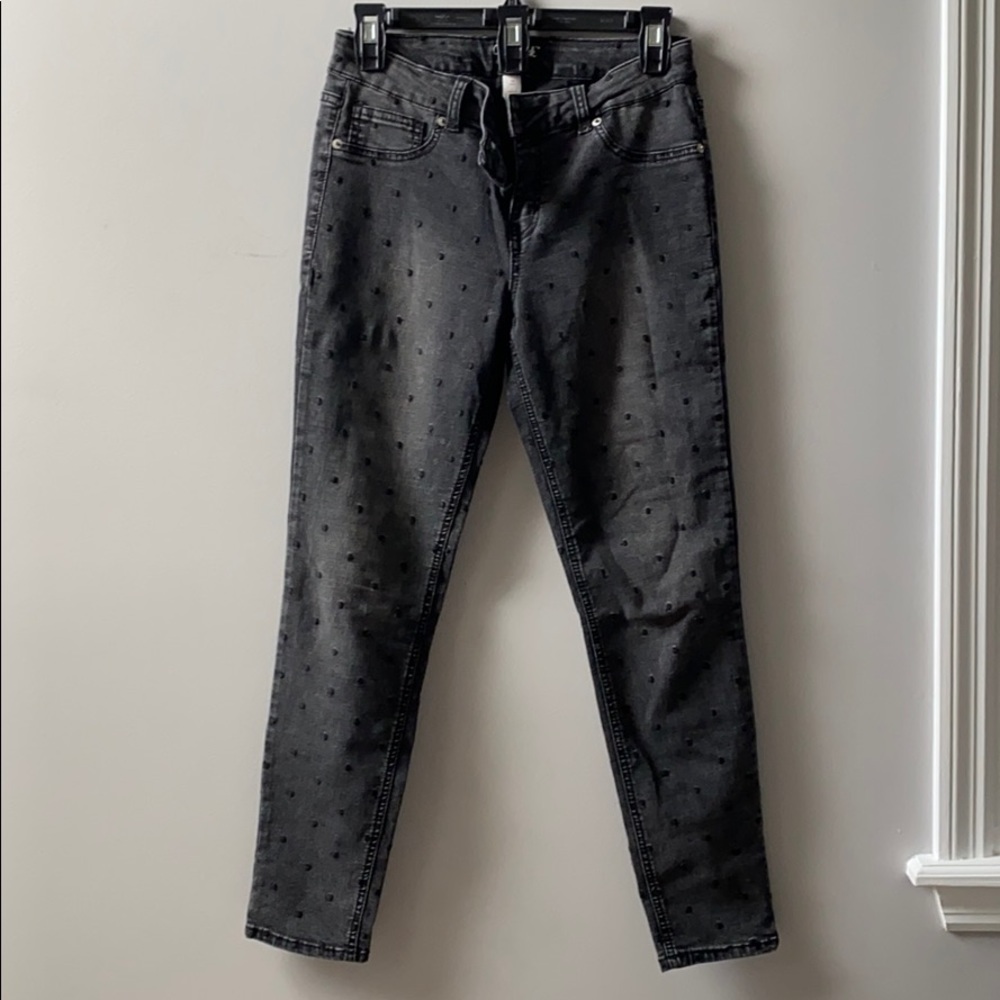 Black jeggings